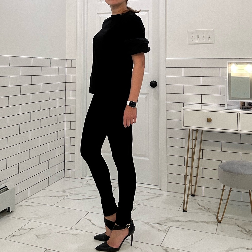 Express Skinny Stretchy Pants with Zippers
